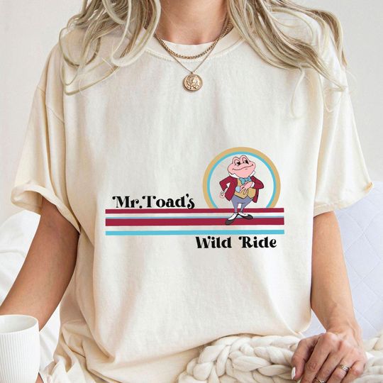 Discover Disneyyy Retro Mr. Toad's Wild Ride T-shirt