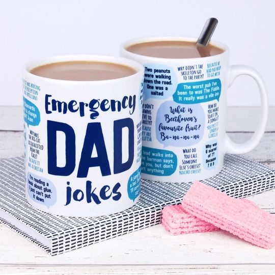 Discover Emergency Dad Jokes Mug