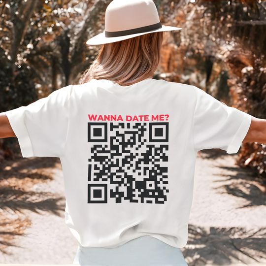 Discover QR Code Funny Shirt, QR Code T-Shirt, Sarcastic qr Code, Sarcastic Shirt, QR Code T Shirt, Funny Graphic Shirt, Funny Statement Shirts