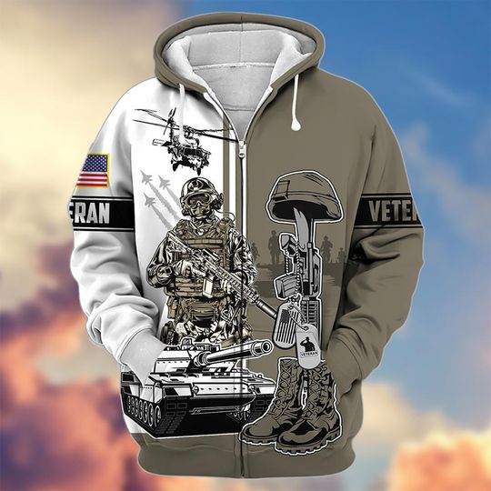 Discover Proud Veteran Hoodie, Veterans Day Hoodie, Veteran Hoodie