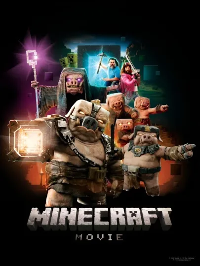 Discover Minecraft - The Movie (2025) Movie Poster