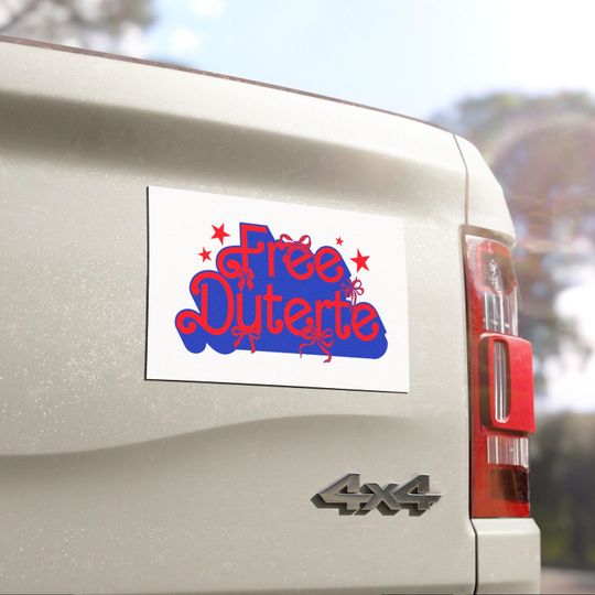 Discover Free Duterte Car Magnet, I Stand For PRRD Car Magnet