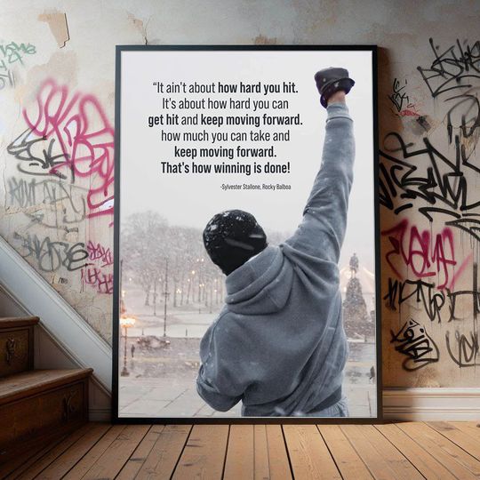 Discover Rocky Movie Poster, Premium Poster