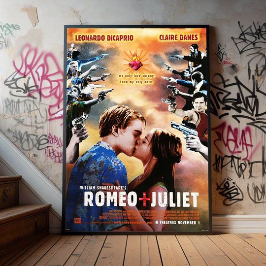 Discover Romeo and Juliet (1996) Movie Poster, Premium Poster