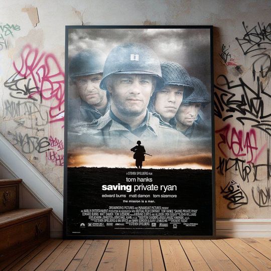 Discover Saving Private Ryan Movie Poster, Premium Poster