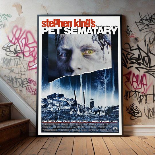 Discover Pet Sematary Movie Poster, Premium Poster