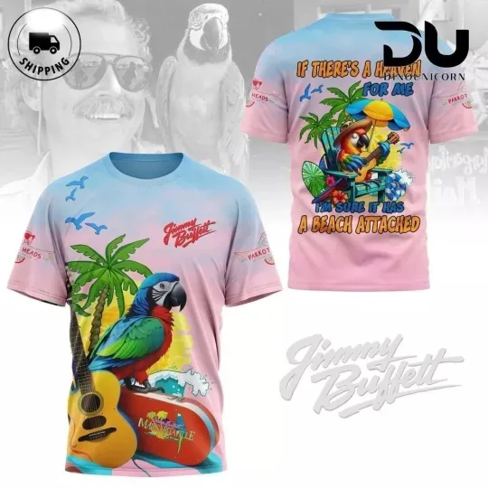 Discover Jimmy Buffett Margaritaville 3D T-Shirt
