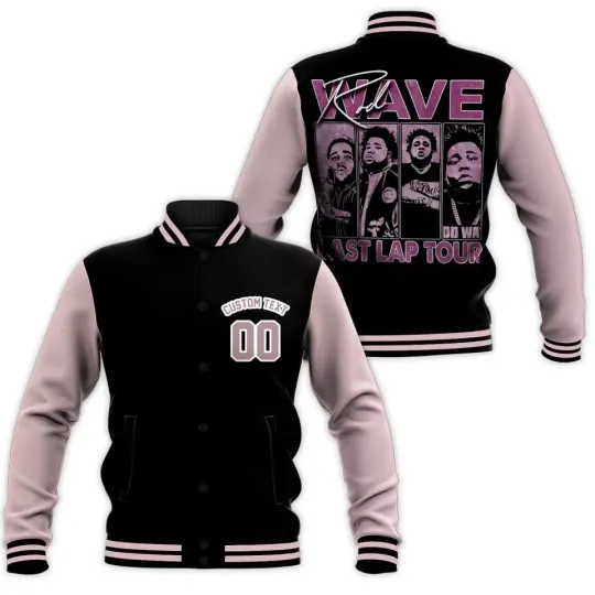 Discover Rod Wave Last Lap Tour Orchid Unisex Jacket