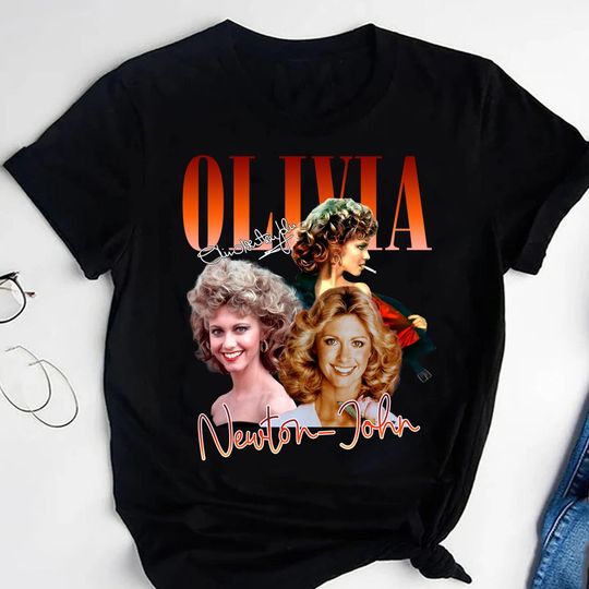 Discover Olivia Newton-John Shirt, Olivia Newton-John T-shirt, Olivia Newton-John Shirt