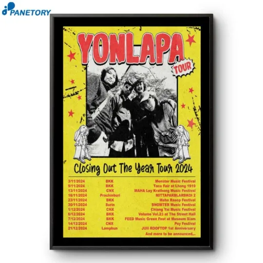 Discover Yonlapa Closing Dut The Year Tour Poster