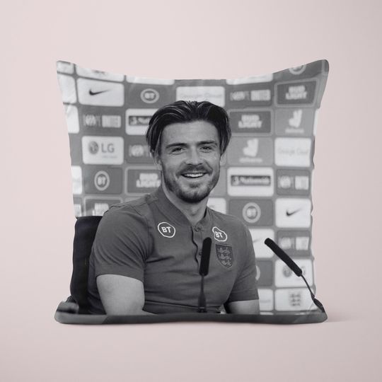 Discover Jack Grealish Cushion & Pillow Gift, Fun Celebrity Fan Gift