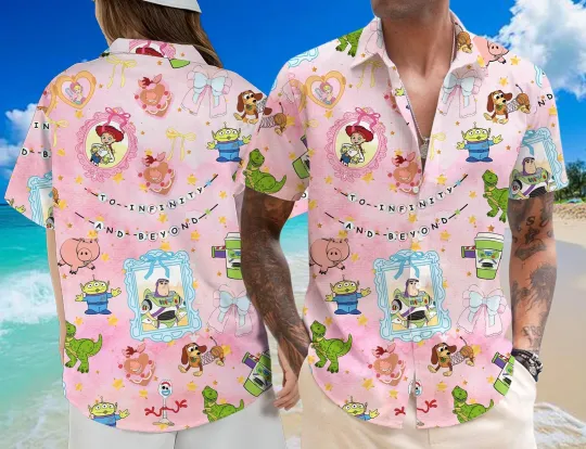 Discover toy stories To Infinity And Beyond Magical Mirror Coquette Bow Hawaiian Shirt