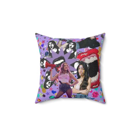 Discover Olivia Rodrigo Aesthetic Spun Polyester Square Pillow