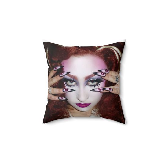 Discover Double Sided Chappell Roan Spun Polyester Square Pillow