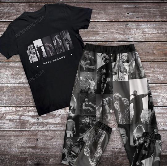 Discover Post Malone Pajamas Set, Post Malone Family Pajamas Set
