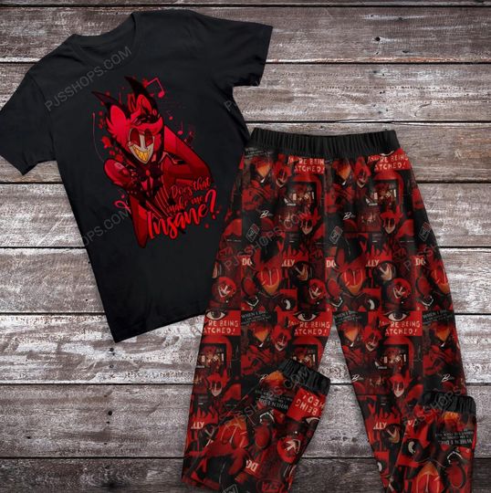 Discover Hazbin Hotel Pajamas Set, Matching Family Christmas Sleepwear