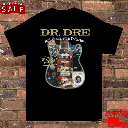 Discover Dr Dre American Rapper 40th Anniversary Collection T-Shirt