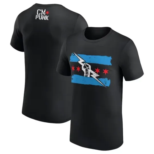 Discover 2025 Summer Men Women Cotton T-shirts Wrestling Entertainment CM Punk