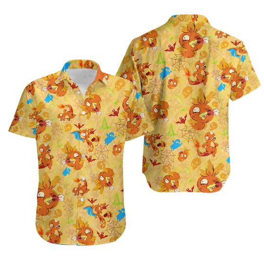 Discover Torchic Undead Hawaiian Shirt - Kids Birthday Gift
