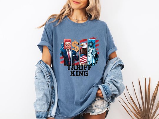Discover Funny Anti-Trump Tee, Trump Tax Inflation Tee, Dump Trump Tee