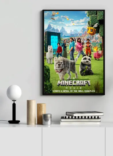 Discover A Minecraft Movie 2025 poster