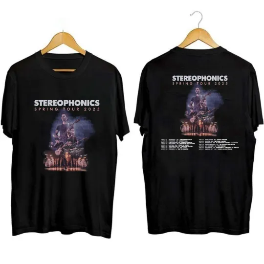 Discover Stereo Phonics Spring Tour 2025 Shirt Gift for Fans