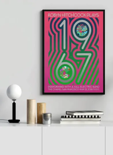 Discover Poster Robyn Hitchcock May 22 2025 The Chapel Poster