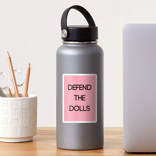Discover Defend the Dolls Sticker