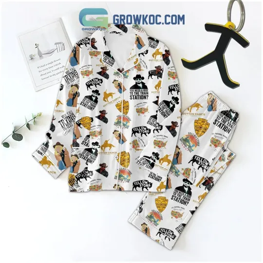 Discover YStone You Need A Ride To The Train Station Pajamas Set