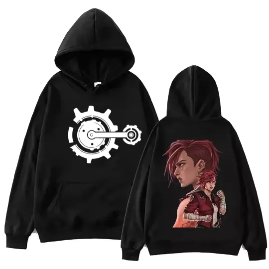 Discover Arcane-Vi Graphic Hoodie Double Sided Print Hoodie