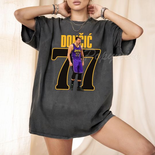 Discover Luka Doncic Shirt, Retro Basketball TShirt, Gift for him