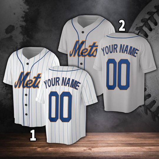 Discover Personalized New York Baseball Jersey