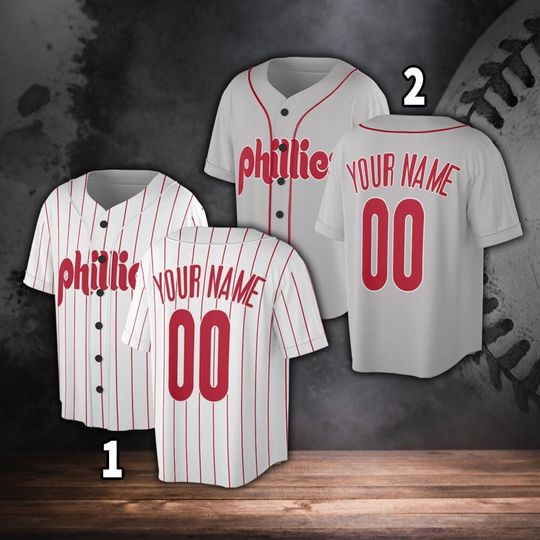 Discover Personalized Philadelphia Baseball Jersey