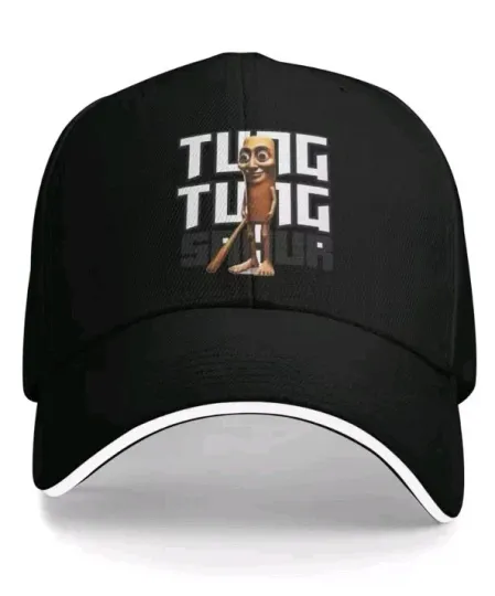 Discover Tung Tung Sahur Cappy Baseball Cap Hat Sun Protection