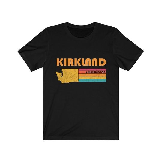 Discover Kirkland Shirt Washington Tshirt City Retro Gift Idea Tourist Tee Kirkland Washington Gift WA Kirkland Souvenir Shirt
