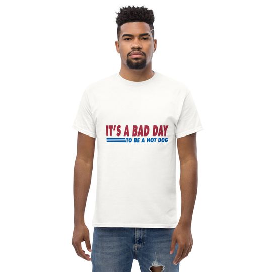 Discover It's a Bad Day to be a Hot Dog | Short Sleeve Shirt