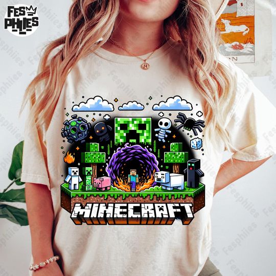 Discover Green Character Gamer Shirt