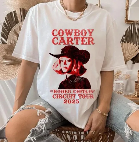 Discover Cowboy Carter T-Shirt, Beyonce 2025, Beyhive Music Tee, Retro Unisex Shirt