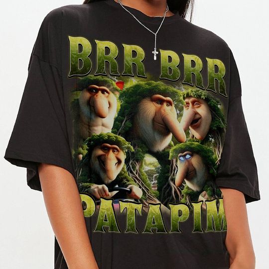 Discover Brr Brr Patapim Italian Brainrot Homage Shirt, Italian Brainrot Shirt, Brainrot Shirt
