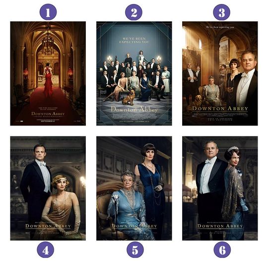 Discover The Grand Finale 2025 Downton Abbey Poster Classic Movie Wall Art Print