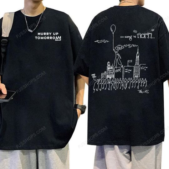 Discover Hurry Up Tomorrow Weeknds 2025 Album Print T Shirt Men