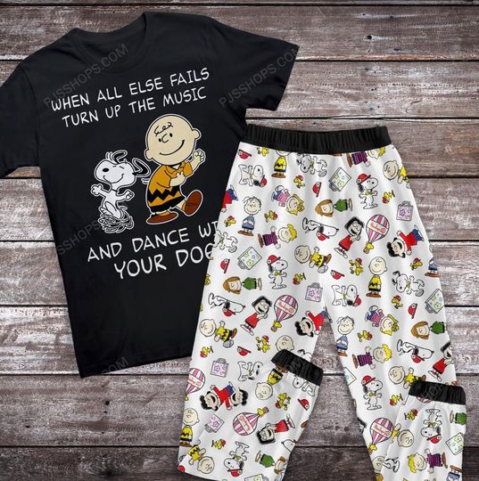 Discover Peanuts Holiday Pajamas Set, Snoopy Personalized Family Pajamas