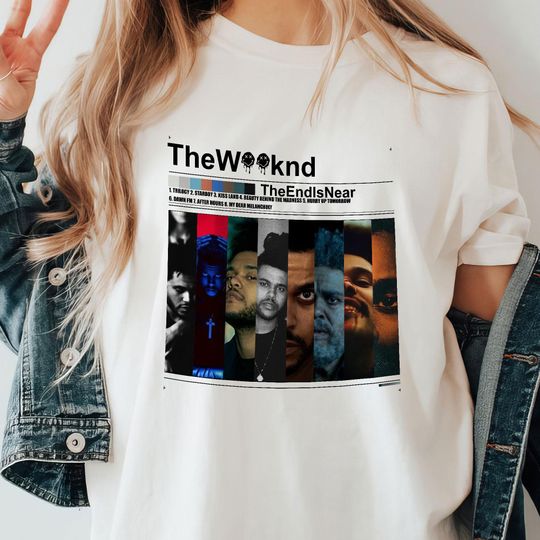 Discover Weekndd Tee, Hip Hop Merch, Festival Shirt, Rap Music er Him