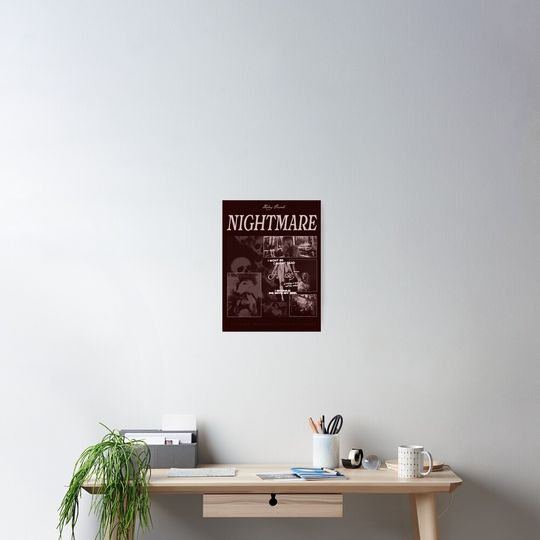 Discover Halsey Nightmare Song Graphic Poster