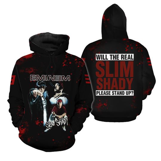 Discover Eminem Slim Shady Hoodie 3D! hot 2025