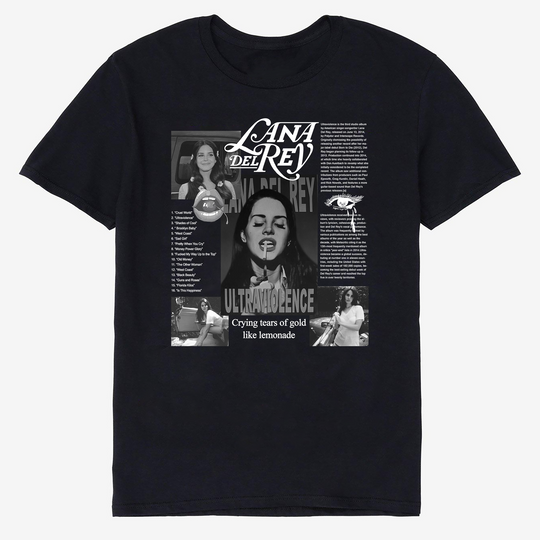 Discover Retro 90s Lana Del Rey Graphic T-Shirt, Gift For Fans