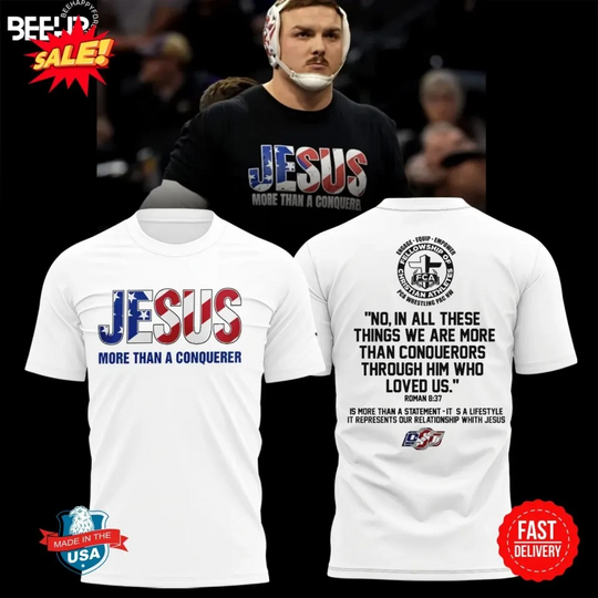 Discover Wyattt Hendricksonn Jesus More Than A Conquerer 3D Shirt