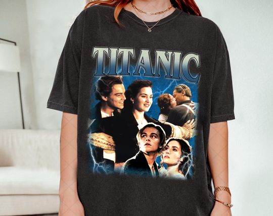 Discover TITANIC Film Shirt, Titanic Film Retro Shirt, Titanic Movie Shirt
