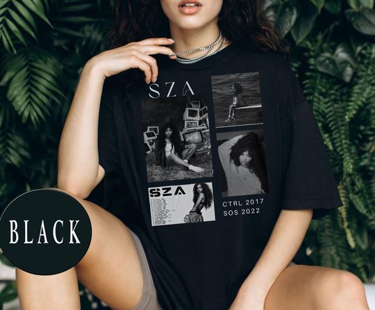 Discover Sza T-Shirt, Vintage Sza Fan Shirt, Sza and Kendrick Lamar Tour Tee