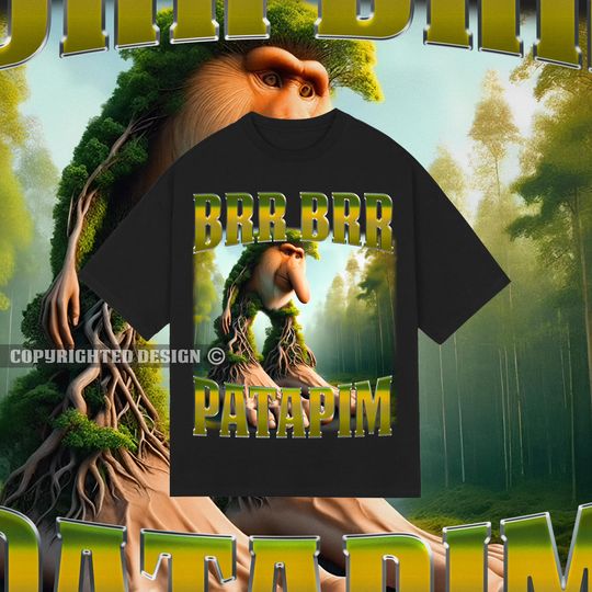 Discover Brr Brr Patamin Italian Brainrot unisex T-shirt, Italian Brainrot Shirt